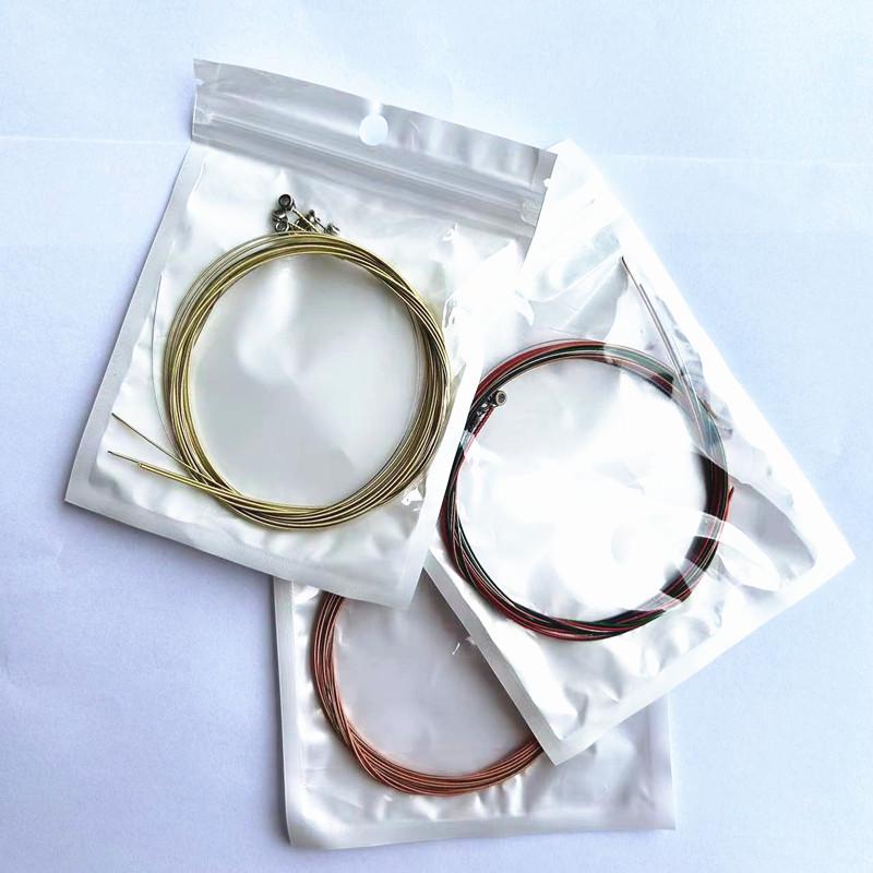 

Акустическая фолк-гитара с цветными стальными струнами (6 упаковок) Colored Strings