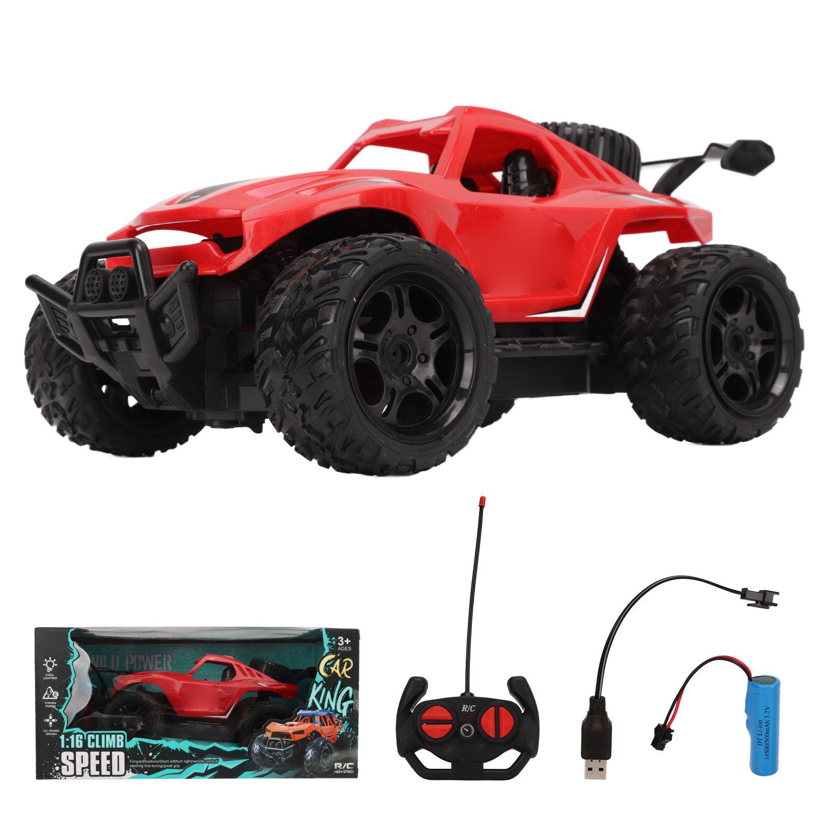 

1Celsius16 Remote Control Car 2.4GHZ Simulated Sound Effects 1Celsius16 RC Car with Rubber Tires for Over 3 Years Old Kids