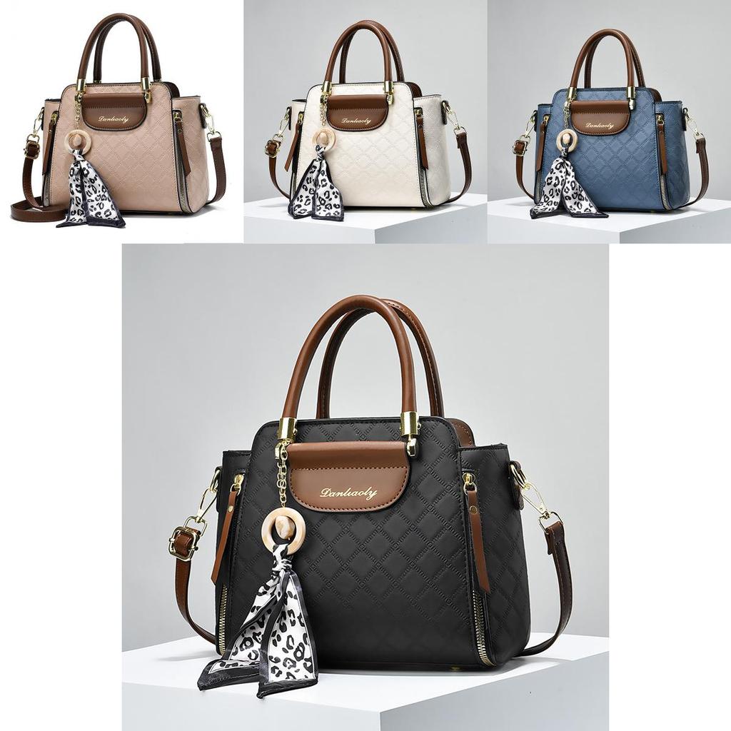Stylish Large Capacity Pu Handbag For Women Ideal For Autumn And Winter Seasons