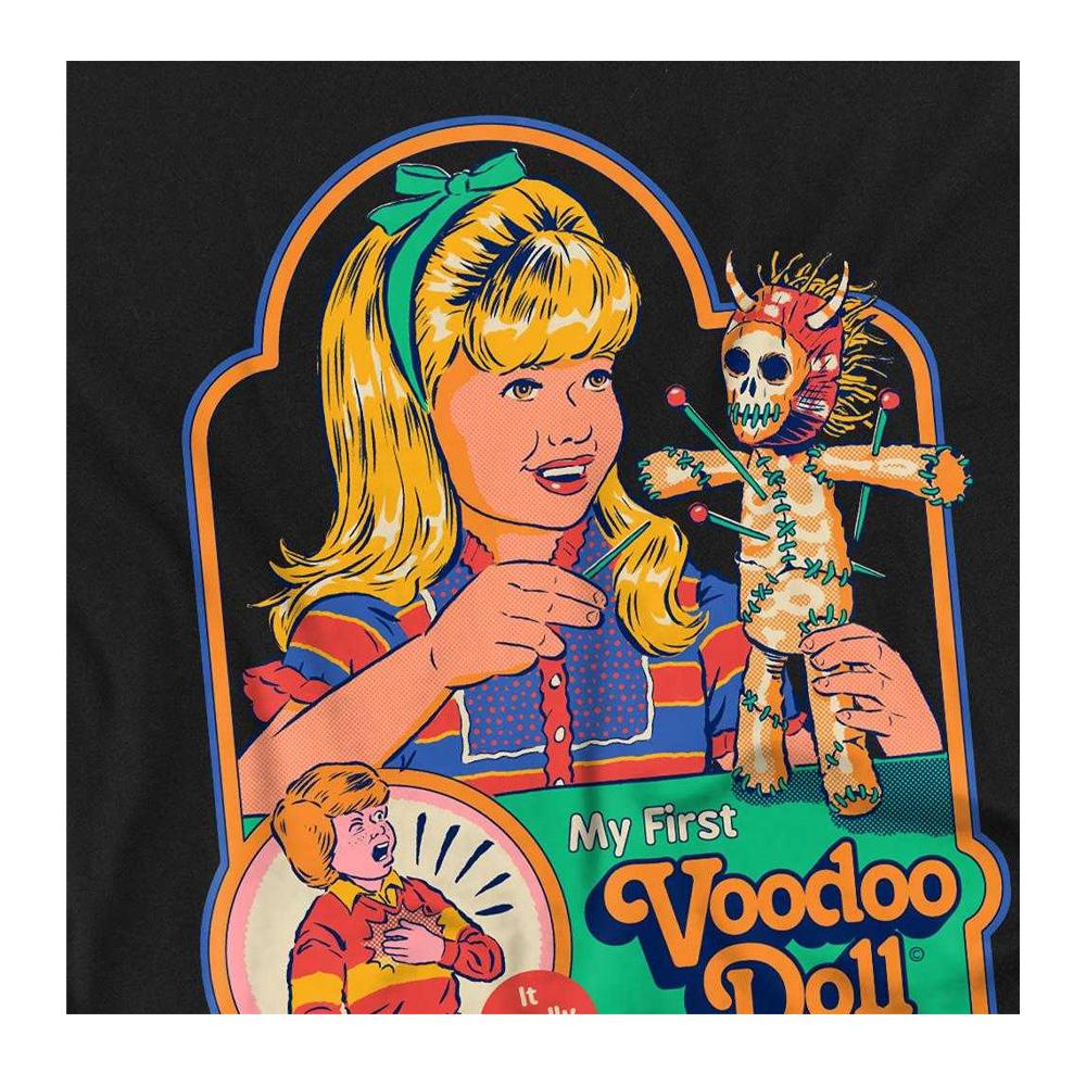 Steven Rhodes Unisex Adult My First Voodoo Doll Long-Sleeved T-Shirt