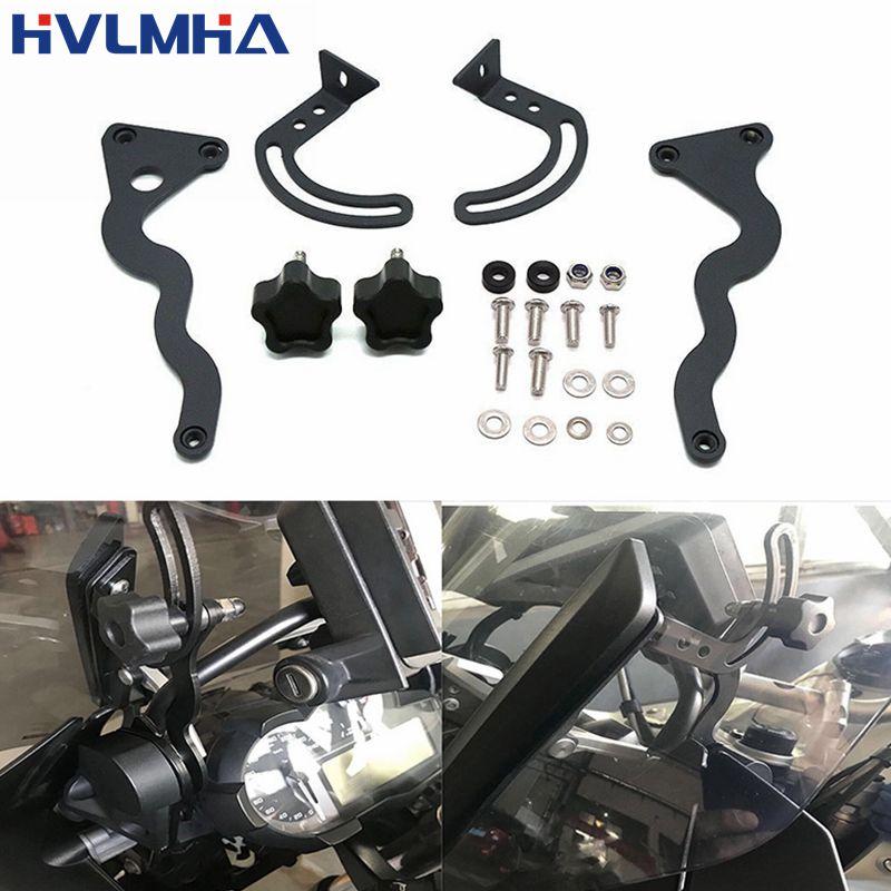 

Для BMW R1250GS R 1250 GS LC ADV Adventure 1250GSA 2019 2020 Мотоциклетный держатель ветрового стекла Кронштейн для усиления ветрового стекла