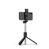 R1S Tripod Selfie Stick: Portable Phone Holder with Fill Light for Outdoor Streaming
