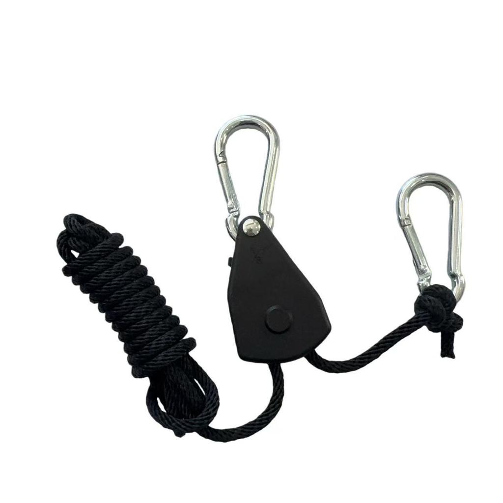 Adjustable Metal Ratchet 1/8" LED Plant Light Suspension Rope