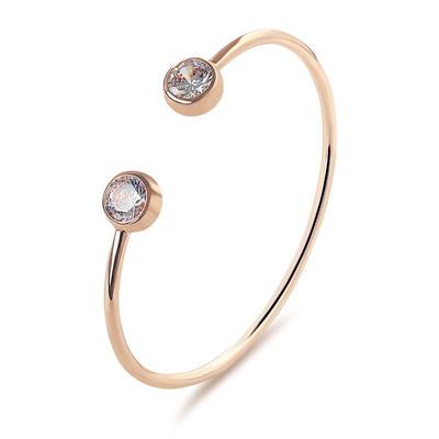 Bracciale in zircone in stile europeo e americano: il più venduto, versatile e dal design semplice