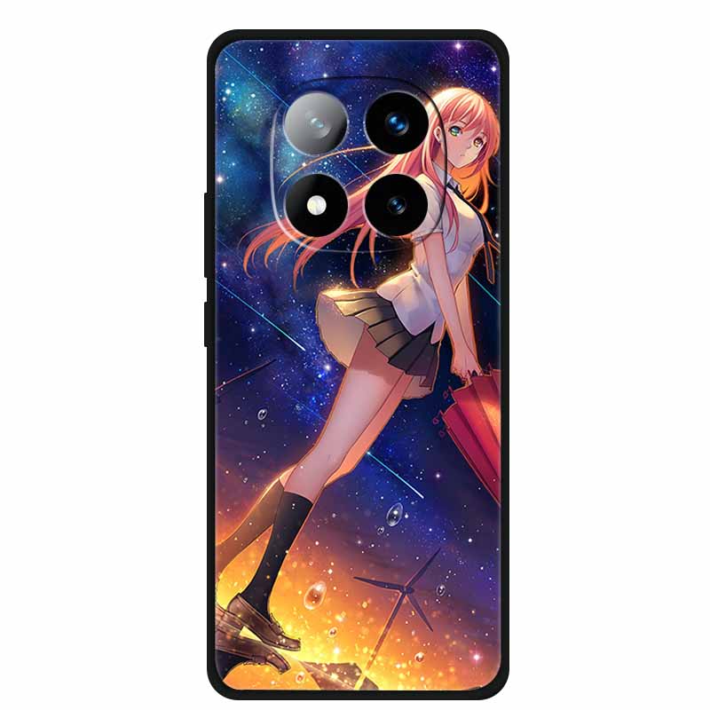 For Xiaomi Redmi Note 14 Pro 5G Case Note14 Pro Plus+ Cartoon Soft TPU Silicone Wolf Lion Cover for Redmi Note 14 Pro Case Coque