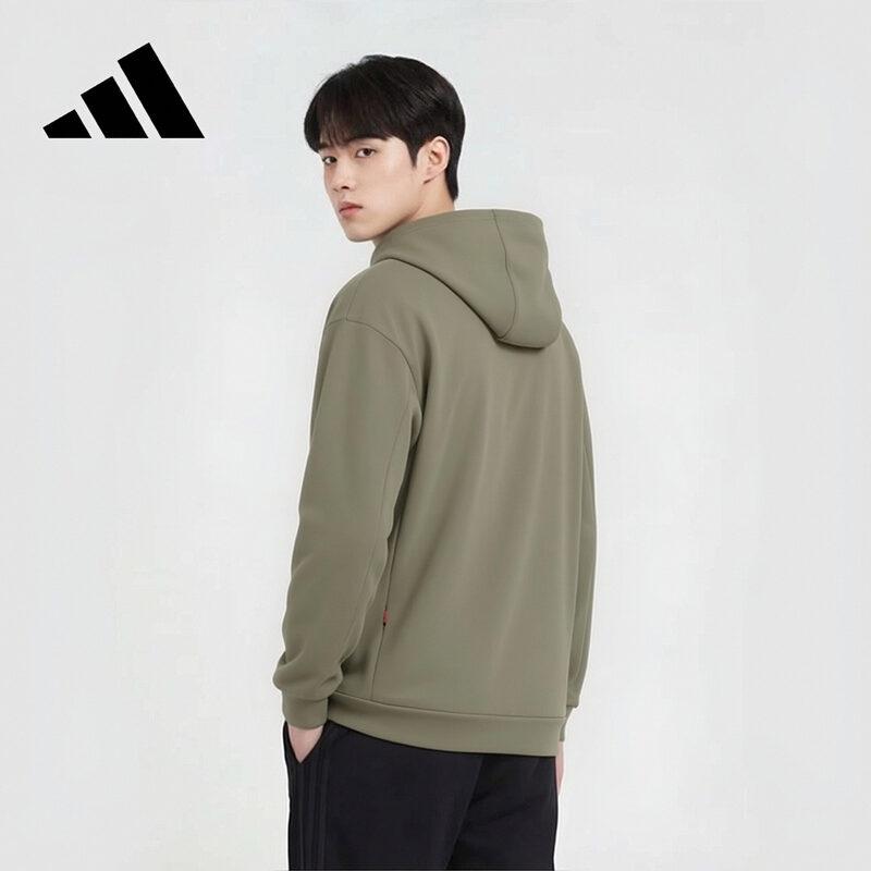 Adidas Men's Pullover Hooded Sweatshirt JL9627