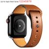 Leather Band for Apple Watch Series 10 9 8 7 4 5 6 Se Ultra 2 49mm Strap Sport Loop Bracelet IWatch 40mm 44 42 46 38 41 45mm