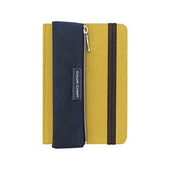 Color Chart Band Pencil Case A6 Trench Traveler's (80 Blue)