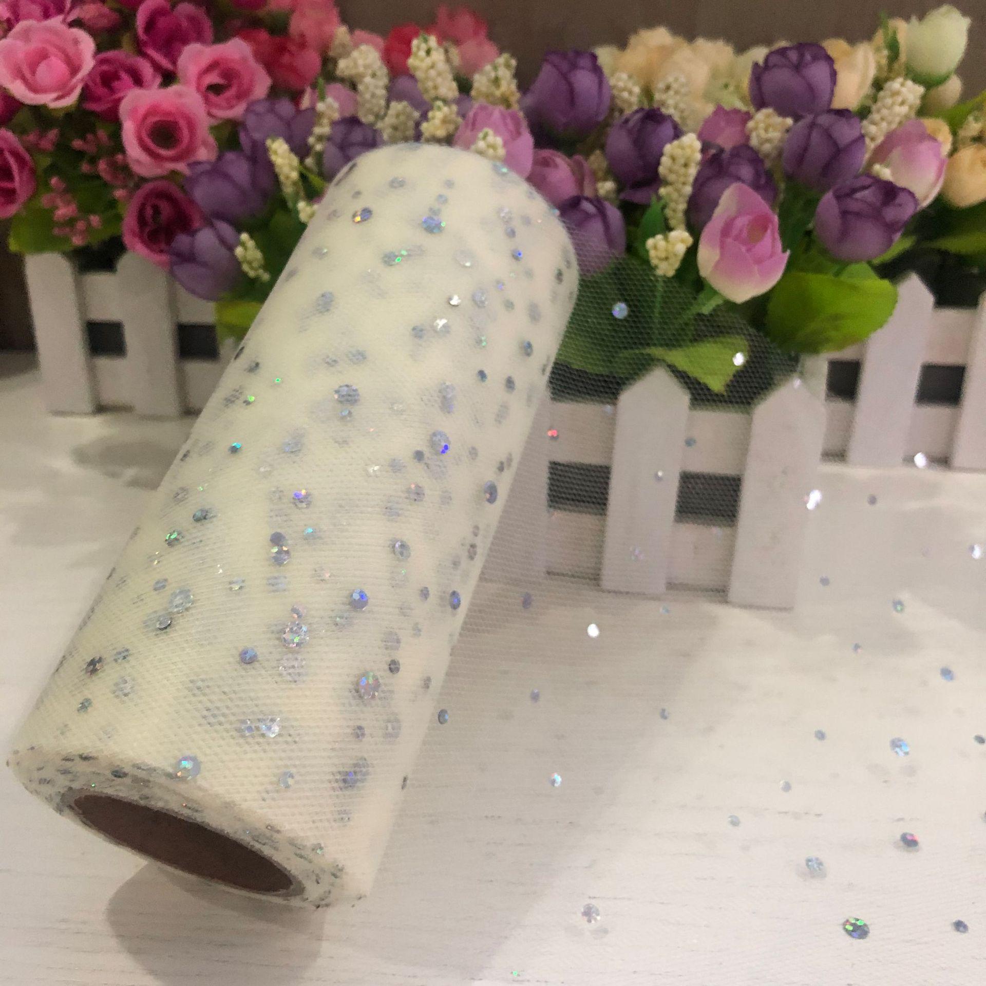 

10 ярдов, тюль с лазерными блестками, рулон органзы, украшение для вечеринки, сделай сам, ткань-пачка, свадебное украшение, швейная сетка, юбка-пачка из органзы, аксессуары бежевый