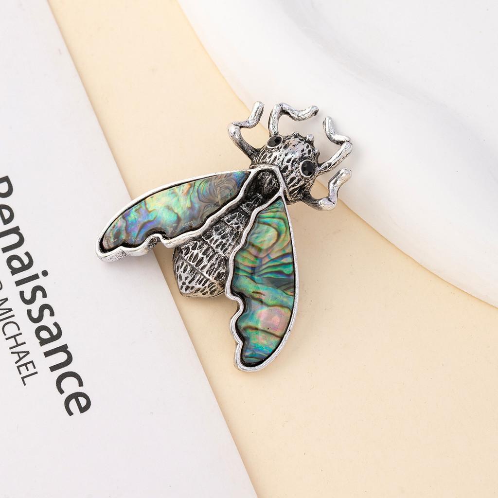 Animal Shell Brooch Pin With Twoway Wear For Women And Men