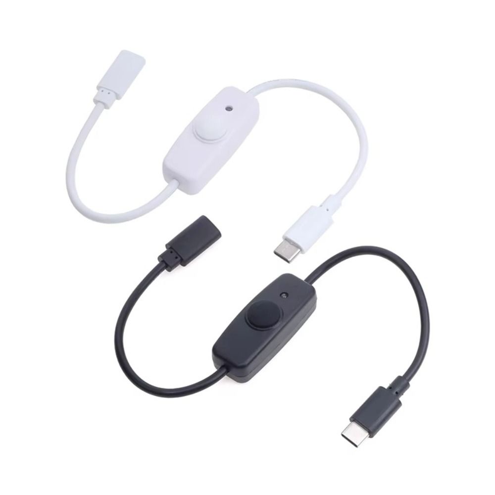 ON/OFF Switch Cable Extension Cable 3A Charging Cable New USB Type C Cable