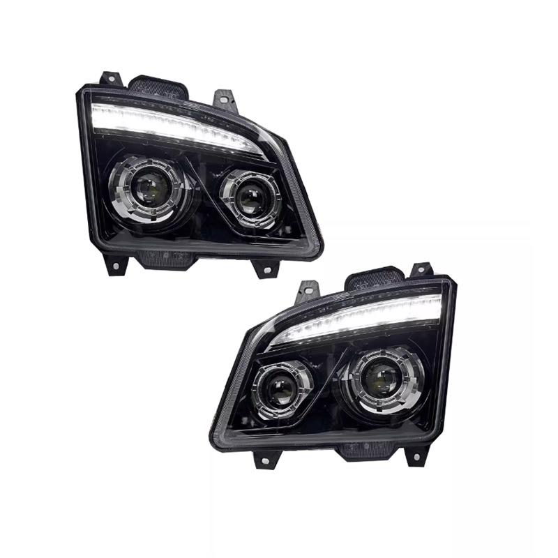 Jiefang JH6 Heavy-Duty Truck Dual-Lens LED Headlight Assembly Upgrade