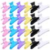 12Pcs Hairpins Butterfly Hair Clips Holding Tools Hair Styling Tools Hair Section Clamps Salon Use