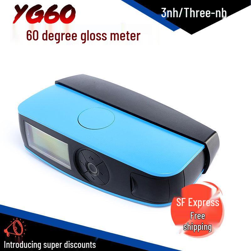 3nh YG60 Gloss Meter for Measuring Gloss on Furniture, Home Decor, Marble, and Tile Surfaces.
