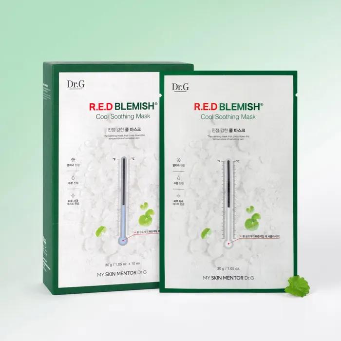 Red Blemish Cool Soothing Mask 10 sheets