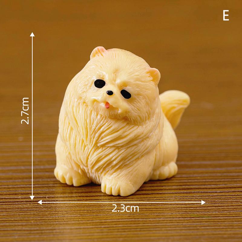 Мини-статуэтка собаки из смолы — фото 18