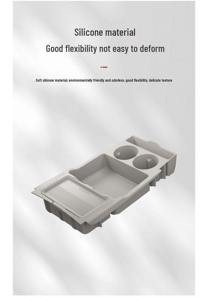 NIO ES8 Center Console Silicone Storage Organizer - Fits 26 Models