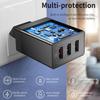 30W USB Type C Charger Quick Charge 3.0 For iPhone 14 Samsung Xiaomi 3 Port Multi Plug Wall Mobile Phone Fast Charging