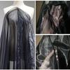 High-quality Organza Transparent Thin Fabric with Net Texture Suitable for Wedding Dresses Formal Gown Designer Clothing Fabrics