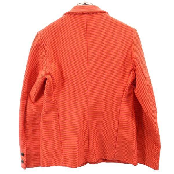 Y's Border Pattern tailored jacket M Orange Men's Used