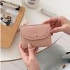 Short Clutch Short Wallet Purse Card Bag Fashion Design Solid Color Card Holder  Card Storage Bag