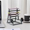 Dumbbell Shaped Pen Display Stand Desk Pen Organizers Paint Brush Storage Holder for Pen Paint Brush Marker Makeup Brush