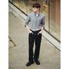 Giovanni Valentino Men's Cotton Striped Long-Sleeve Shirt
