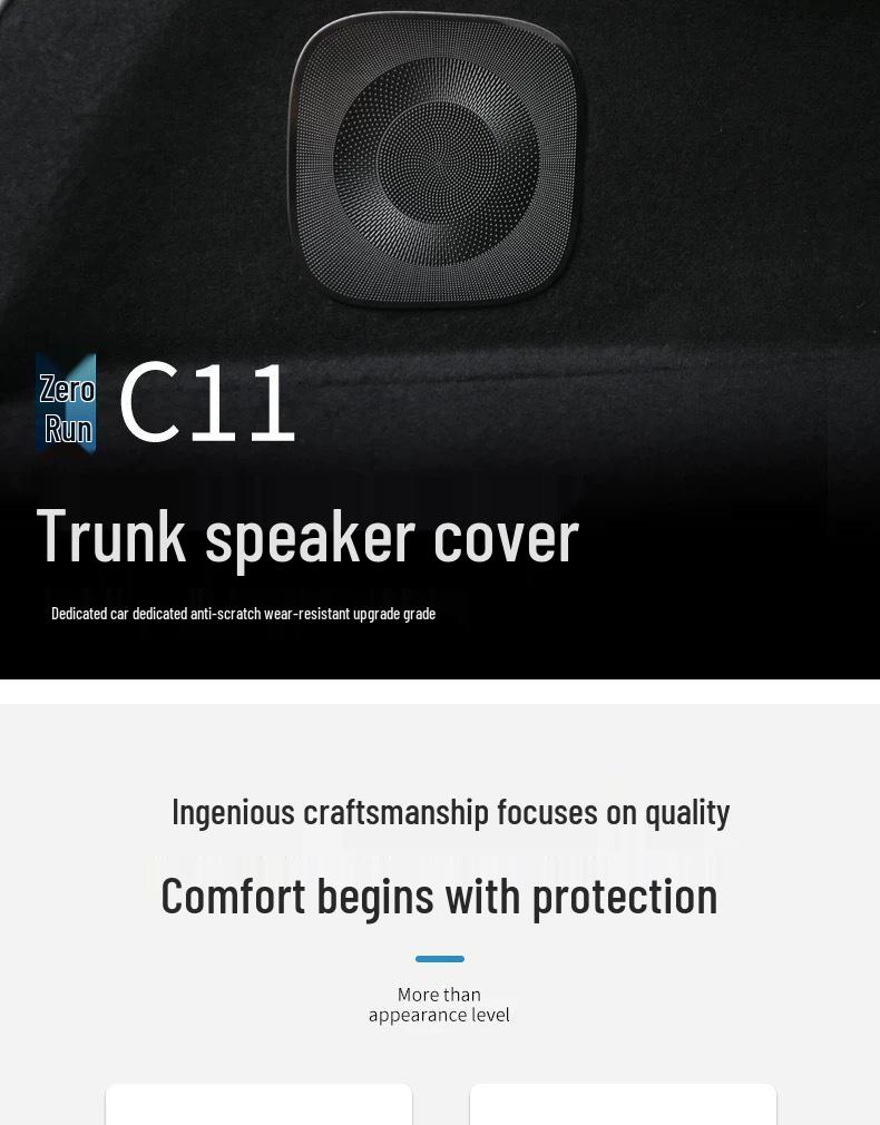 Leapmotor C11 Air Vent Console Protective Cover - Interior Modification Accessory