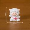 Charming Sheep Cartoon Collectible Figures In Six Designs For Whimsical Home Accents
