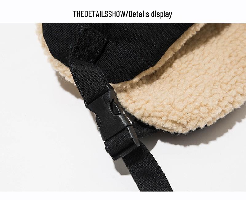 Lei Feng Winter Hat: Unisex Korean-Style Aviator with Ear Protection and Northeast Warmth.