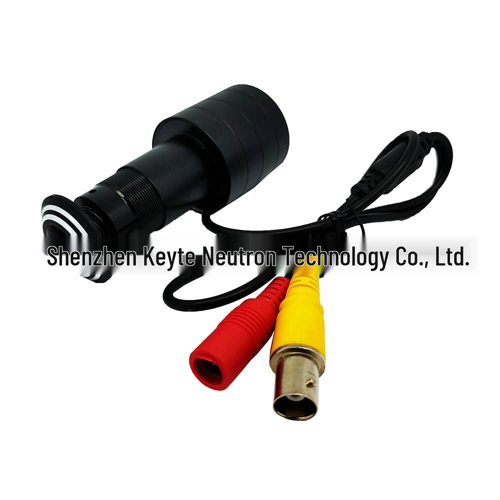 Coaxial 1080P AHD 4-in-1 180° Surveillance Peephole Camera with IMX307 and UTC