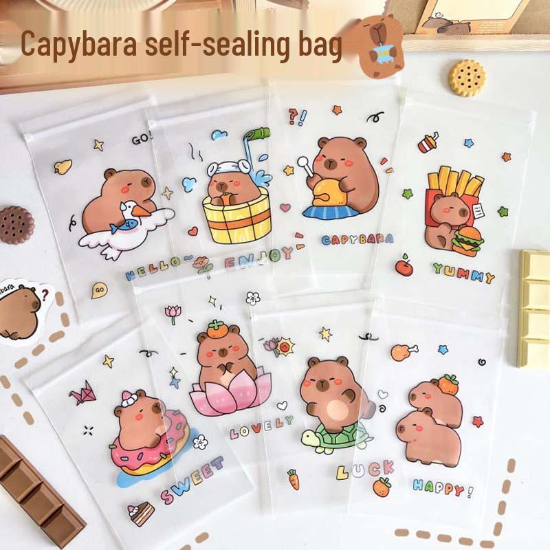 Capybara Schreibwaren Geschenkset: Überraschungsbox für Kinder - Schulbedarf-Packung