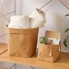 Thickened Large Waterproof Storage Bags Washable Kraft Paper Bag Home Ins Food Packaging Bag Refrigerator Kitchen Storage Bags