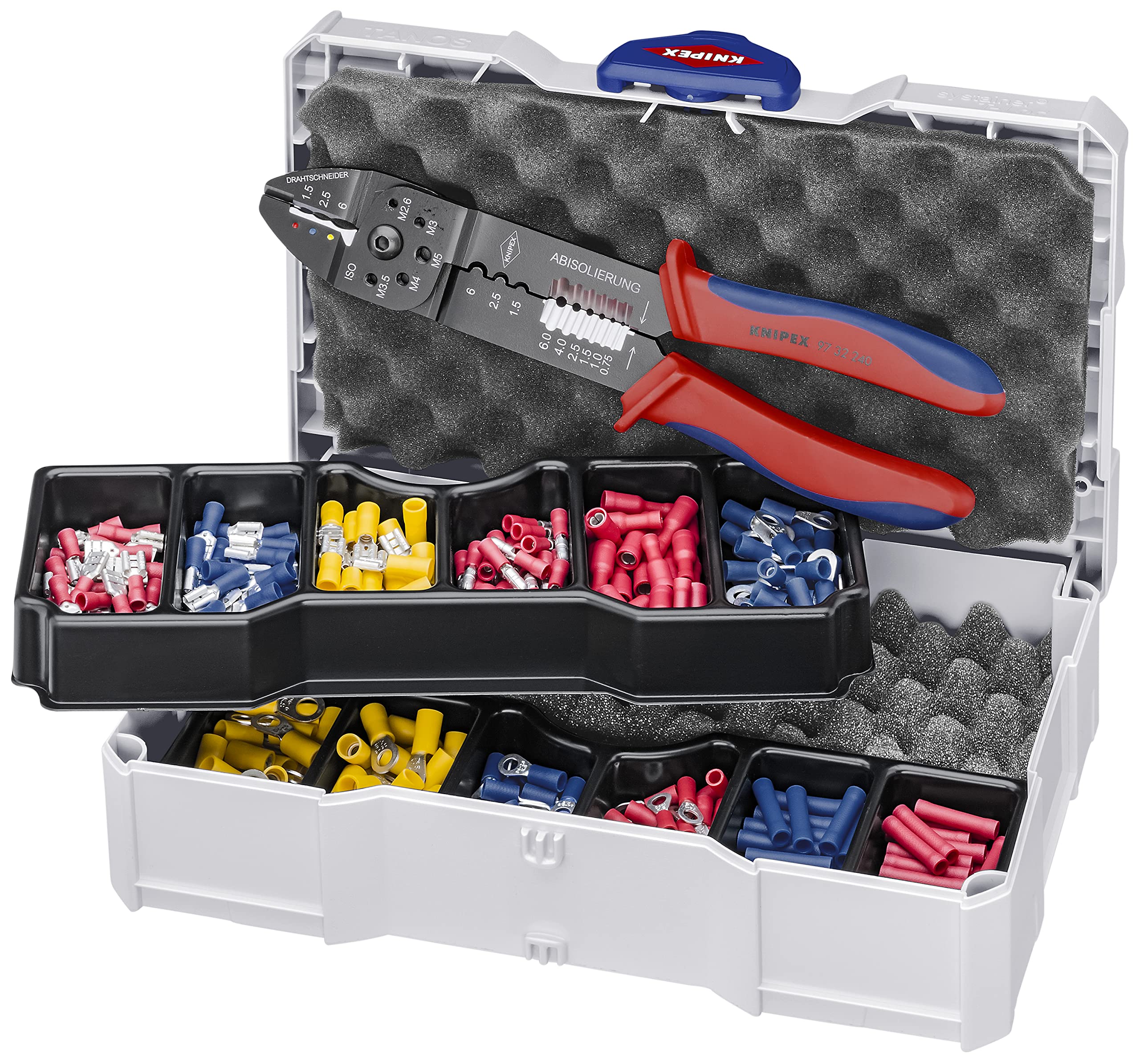 

KNIPEX Crimping Pliers Set 9790-26 синий
