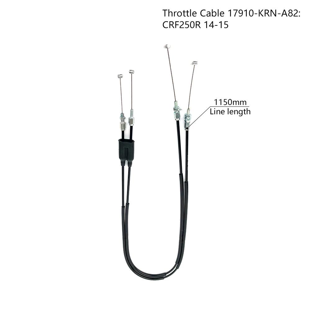 For HONDA Lengthened Clutch Cable Carburetor Throttle Line Accelerator Control Wire CRF250R CRF250RX CRF450R CRF450RX Motorcycle