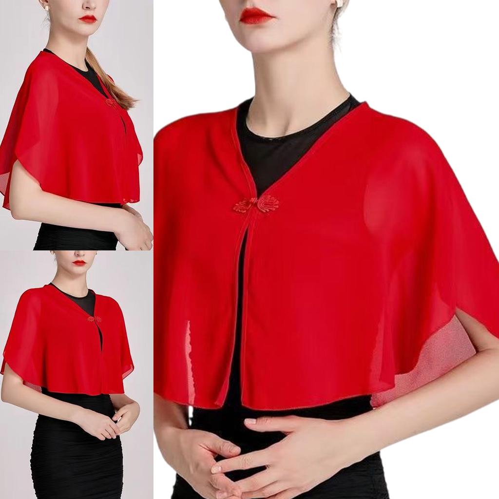Breathable French Design Chiffon Scarf Stole Thin Shoulder Wrap Fashion Accessory For Casual Wear and Formal Occasion