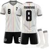 Fußball-Uniformset, Kurzarm-Fußballtrikot und Shorts Sportbekleidungsset für Training, Spiele und Teamaktivitäten