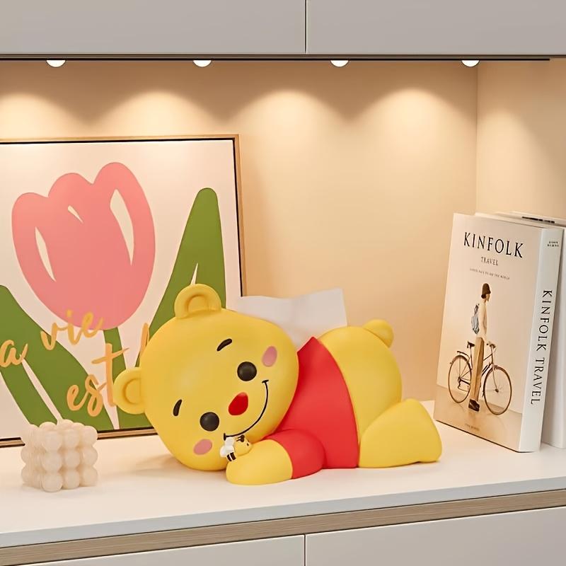 Disney Winnie The Pooh Desktop Storage Desk Supplies Creative Style Living Room Decorations Exquisite Collectible Decorations