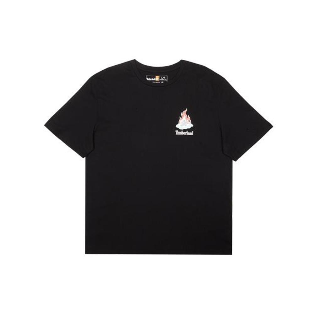 TIMBERLAND Men'S Bag Print Short Sleeve Tee Black_Tb0A63D90011