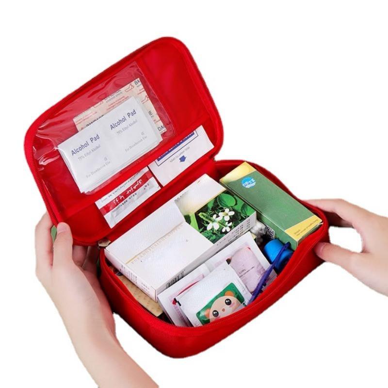 Portable Empty First Aid Kit Medicine Storage Bag Mini Medical Kit Organizer for Travel Sports Pills Management First Aid Bag