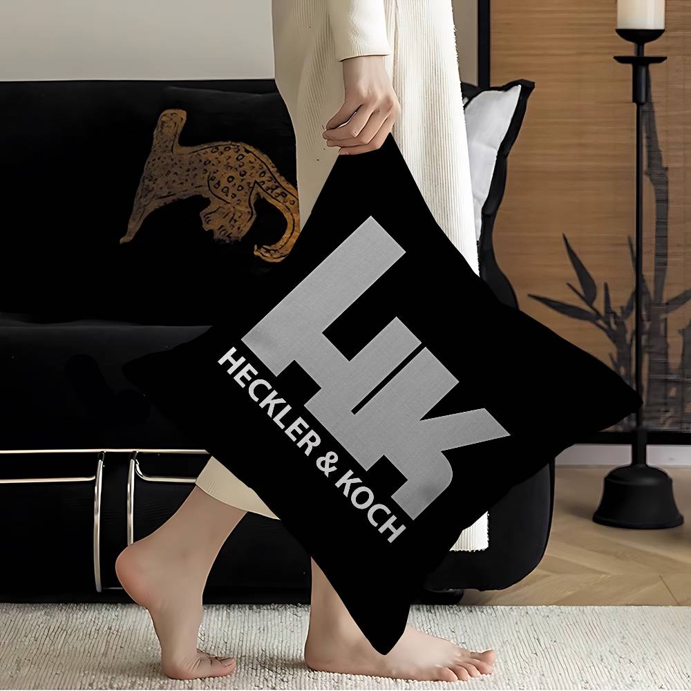 H-Hecklers Kochs Personalized Pillow Dust Cover Bedroom Kids Party Decoration Pillowcase Birthday Children Gift