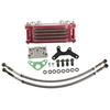 Motorcycle Oil Cooler Oil Radiator Kit For Honda Monkey Yamaha Kawasaki 50cc-140cc Pit Dirt Bike Scooter Moped Enduro Motocross