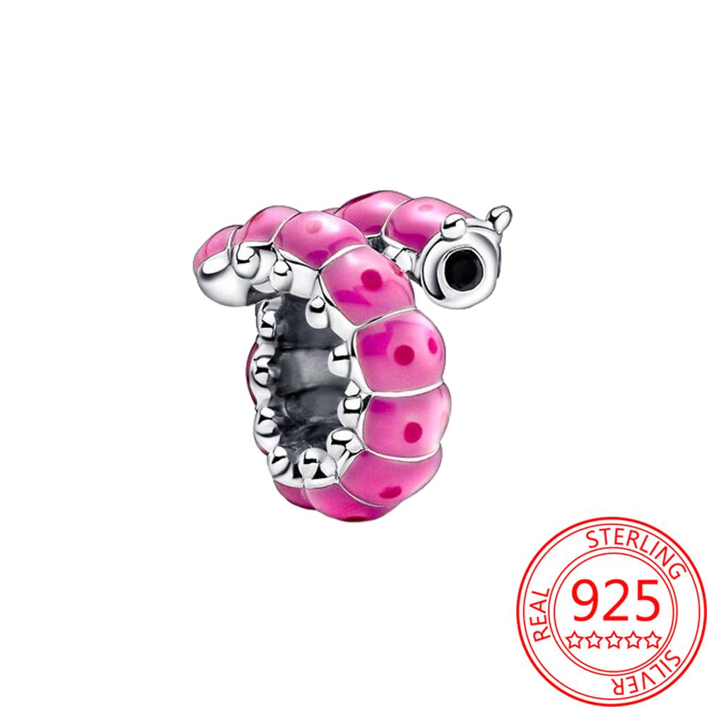 Lovely Copper Metal Little Rabbits&Pigs&Lizards&Octopuses&Bugs&Frogs Charm Bead Component Compatible With Brand Bracelet High Quality Fine Jewelry
