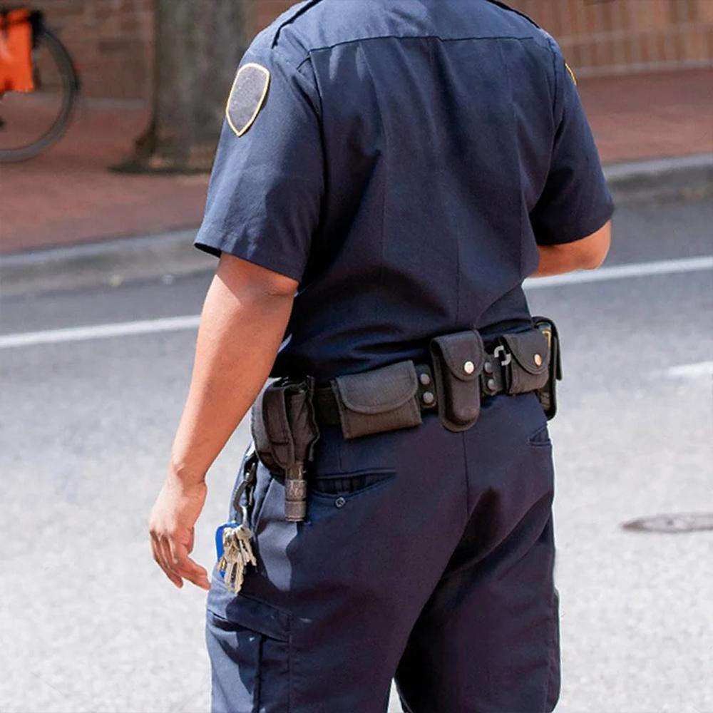 Tactical Waist Belt Training Duty Security Equipment Set Multifunctional Nylon Waterproof Waist Bag Ten Piece Set Accessories