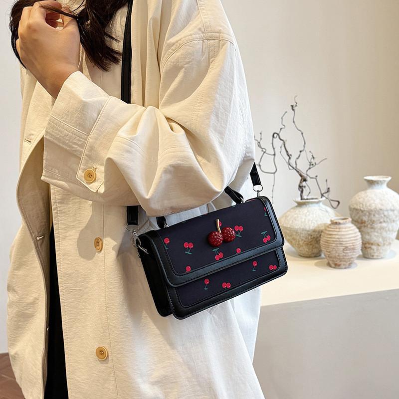 Minimalist Pu Oxford Crossbody Bag With Inner Phone Pocket For Streetwear Fashion