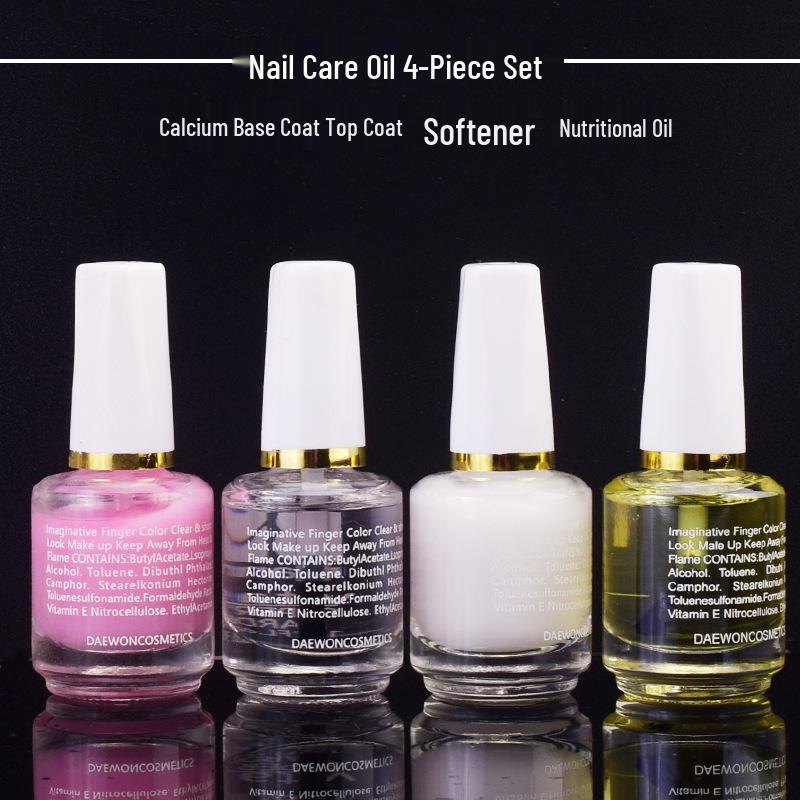 Nail Care Essential: Long-Lasting Base Coat, Cuticle Softener & Nourishing Oil