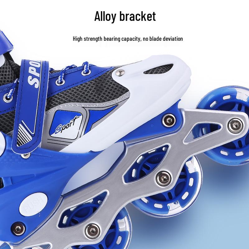 Ρυθμιζόμενα Παγοπέδιλα PVC με Φώτα για Αγόρια και Κορίτσια