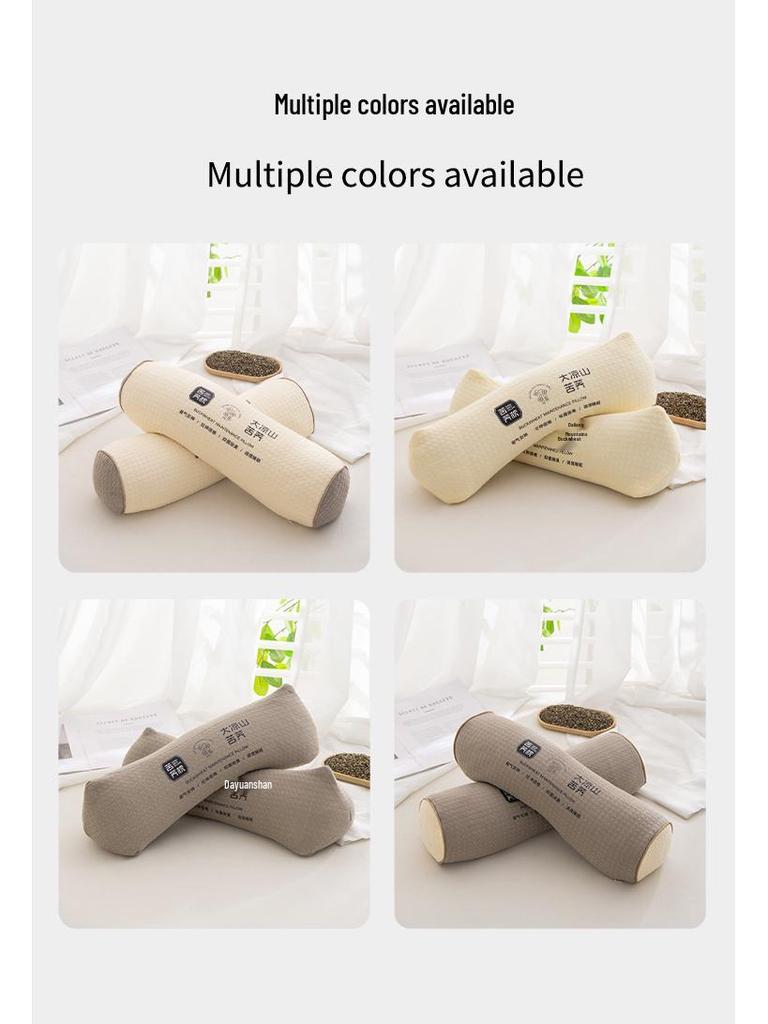 2025 Perna de susținere a gâtului cu umplutură de hrișcă: Ajutor de Tracțiune Triunghiular pentru un Somn Mai Bun