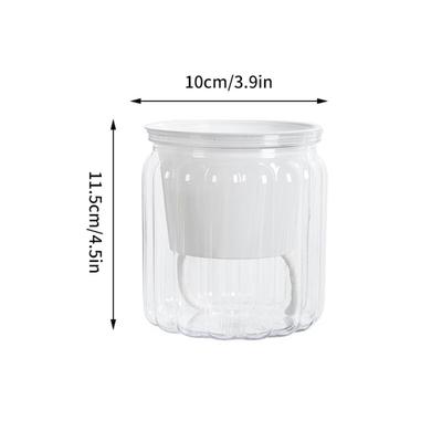Fashion Self Watering Hydroponic Plants Pot Plastic Removable Flowerpot Mini Succulent Planter Tabletop Vase