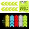Multi-functional Waterproof Reflective Safety Stickers for Cars - Anti-collision Nighttime Visibility Strips